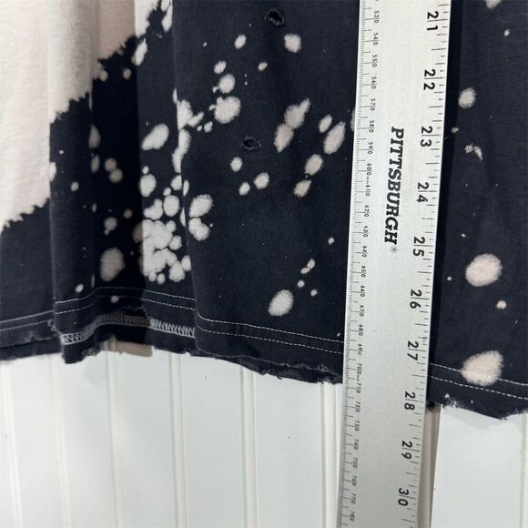 Pink Floyd In Concert Band Tee Distressed Bleached Vintage Style Grunge Y2K L - Picture 11 of 13